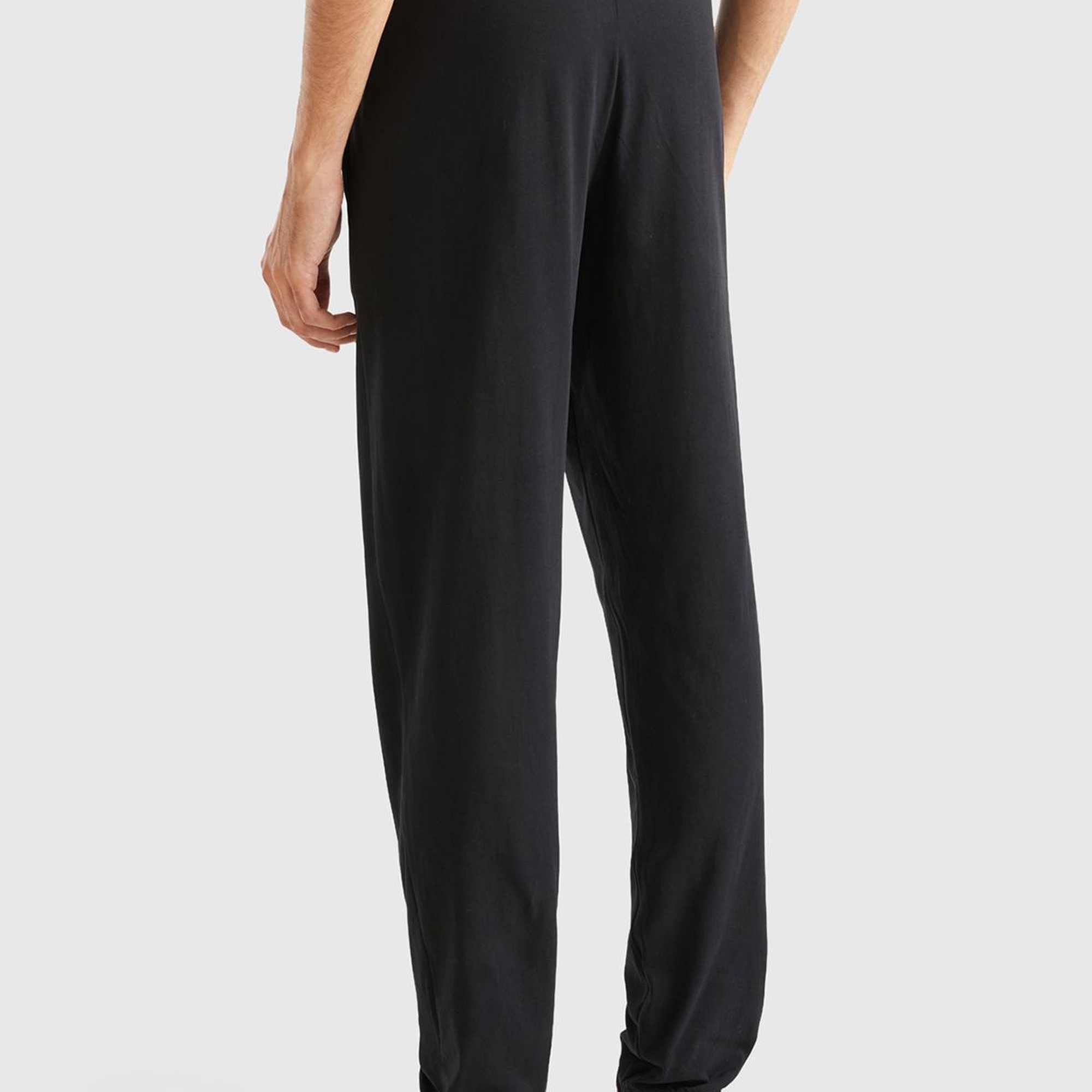 Erkek Siyah Yanı Disney Baskılı Eşofman Altı