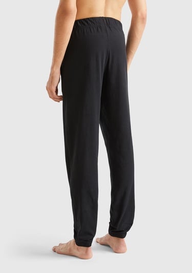  Erkek Siyah Yanı Disney Baskılı Eşofman Altı