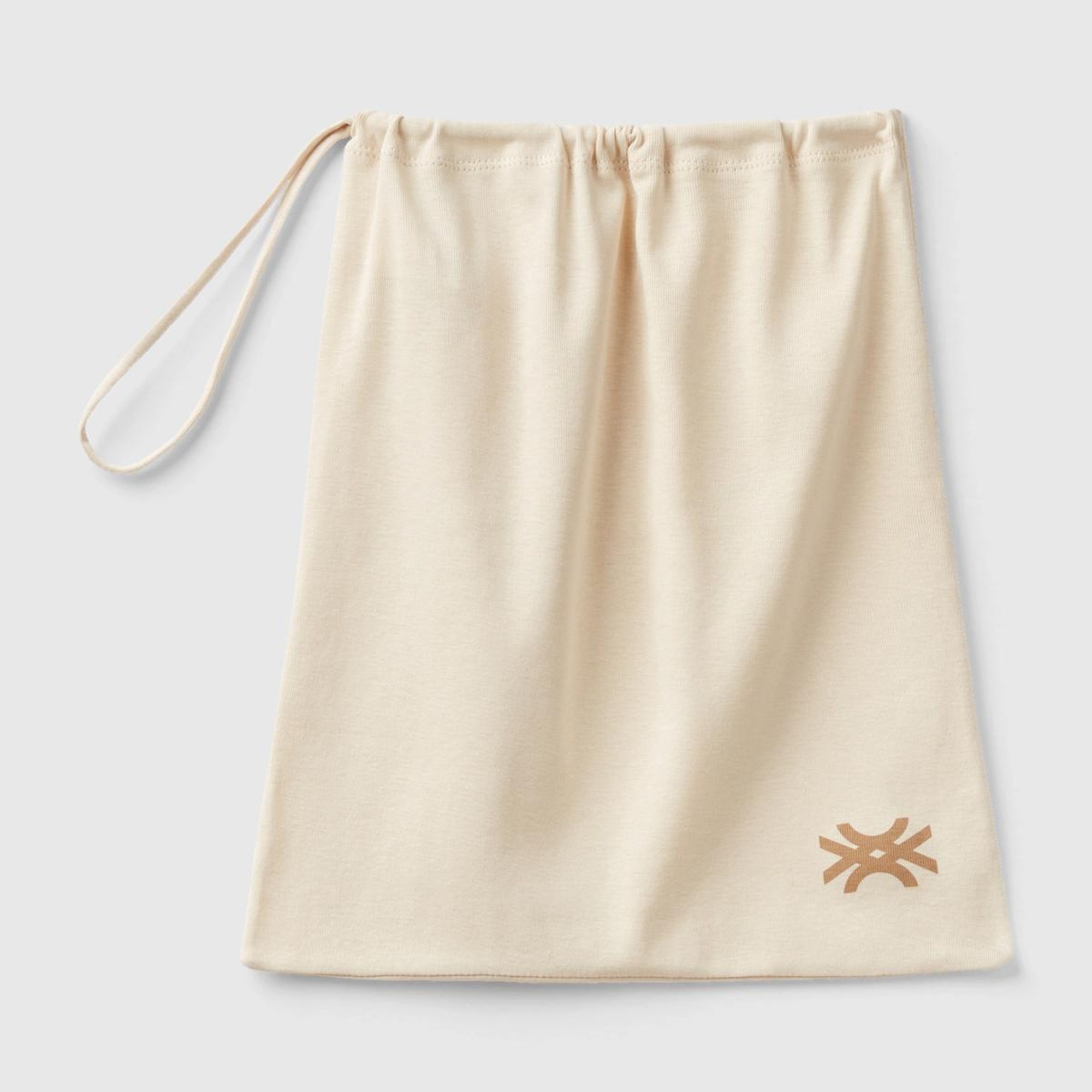 Kadın Bej Ribanalı Pijama Takımı