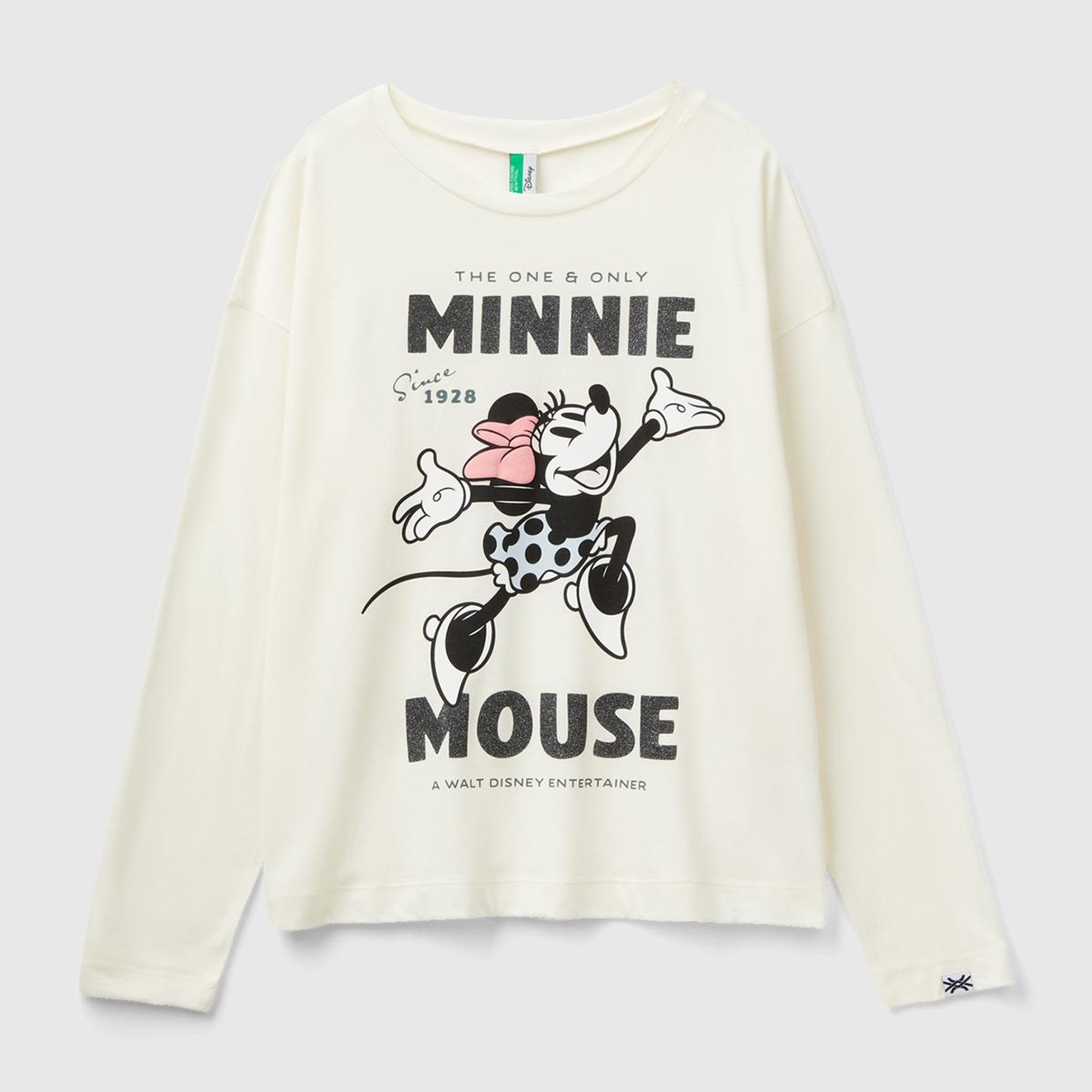 Kadın Krem Disney Baskılı T-Shirt