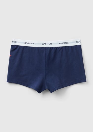  Erkek Lacivert Disney Baskılı Boxer