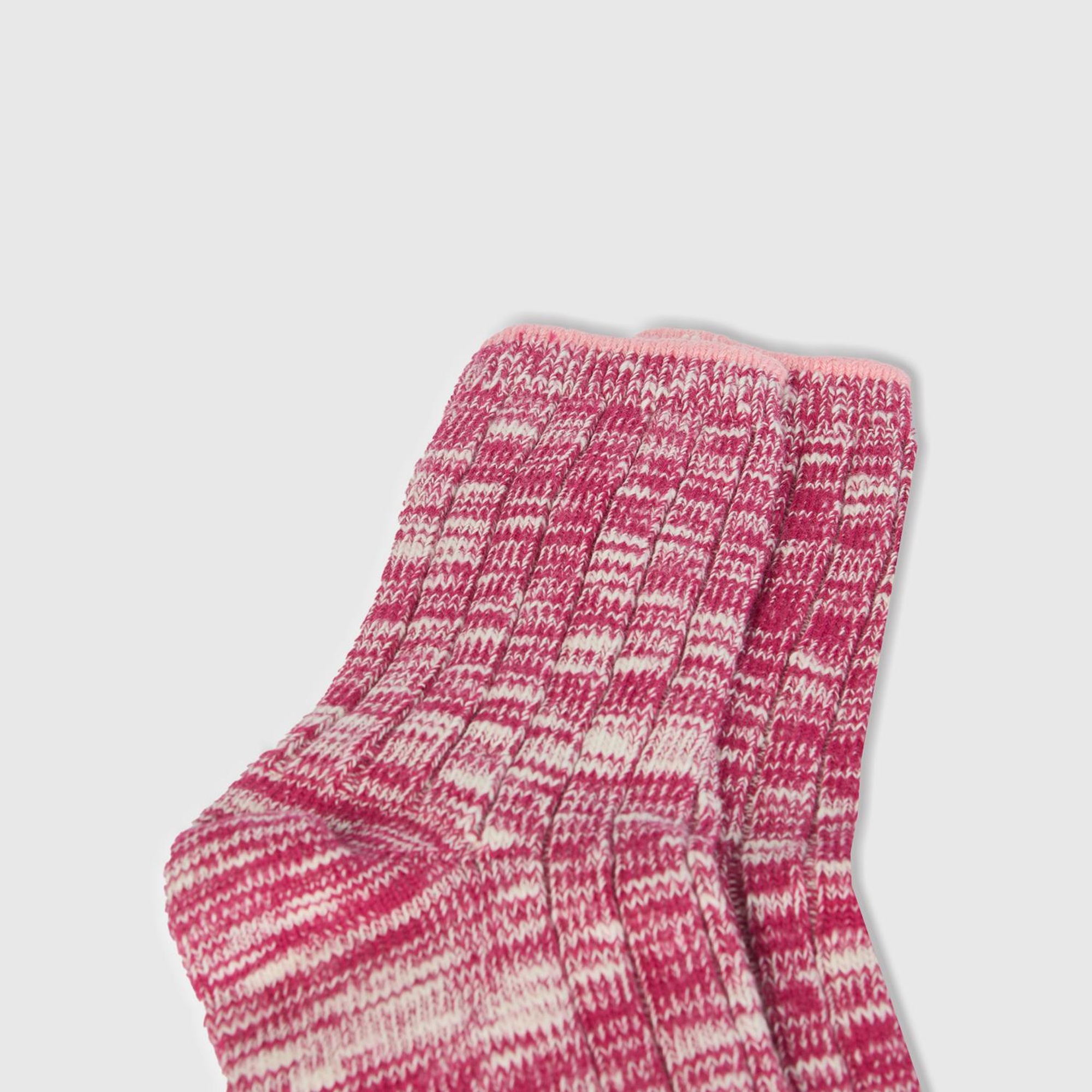 Erkek Çocuk Fuşya Kısa Mulin Çorap