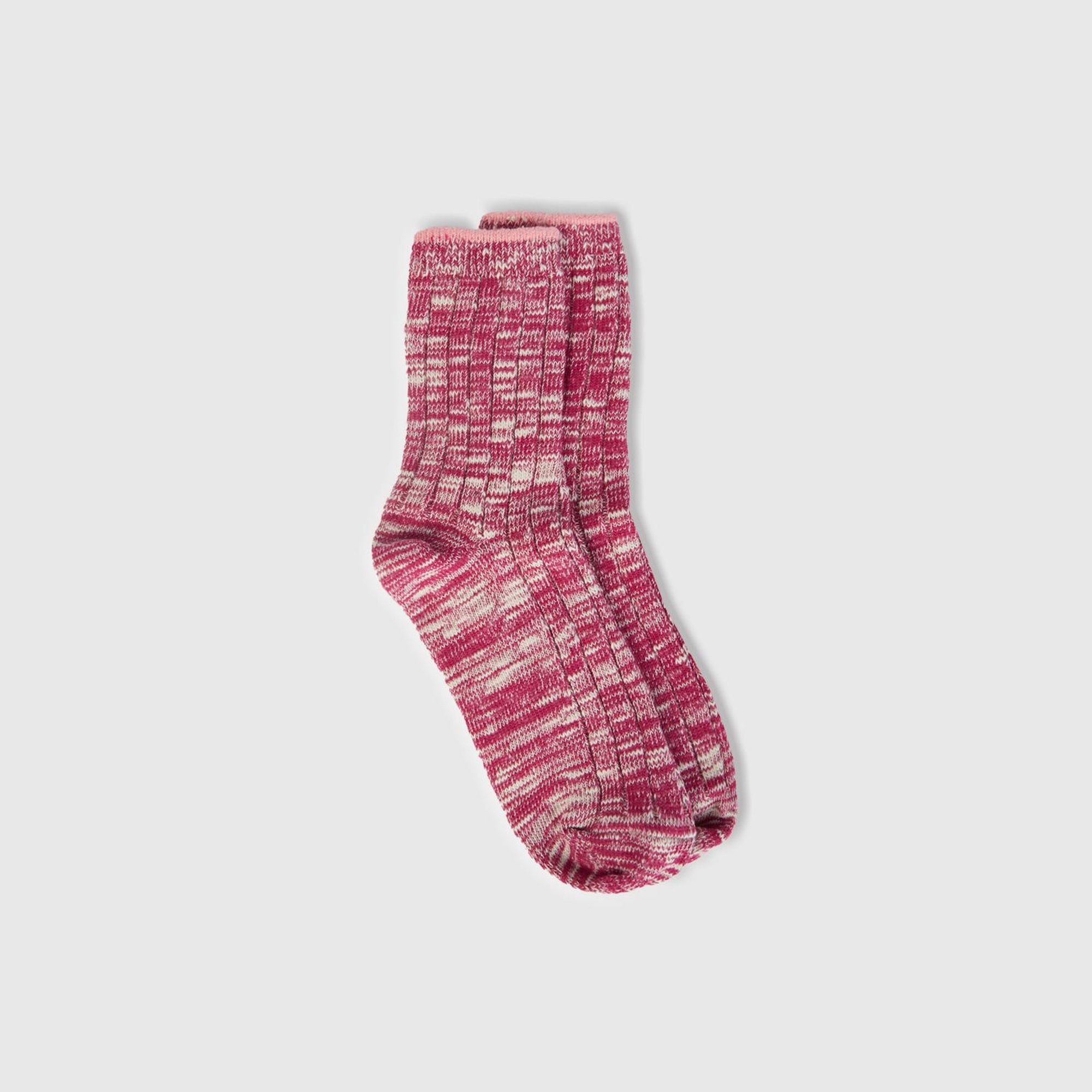 Erkek Çocuk Fuşya Kısa Mulin Çorap