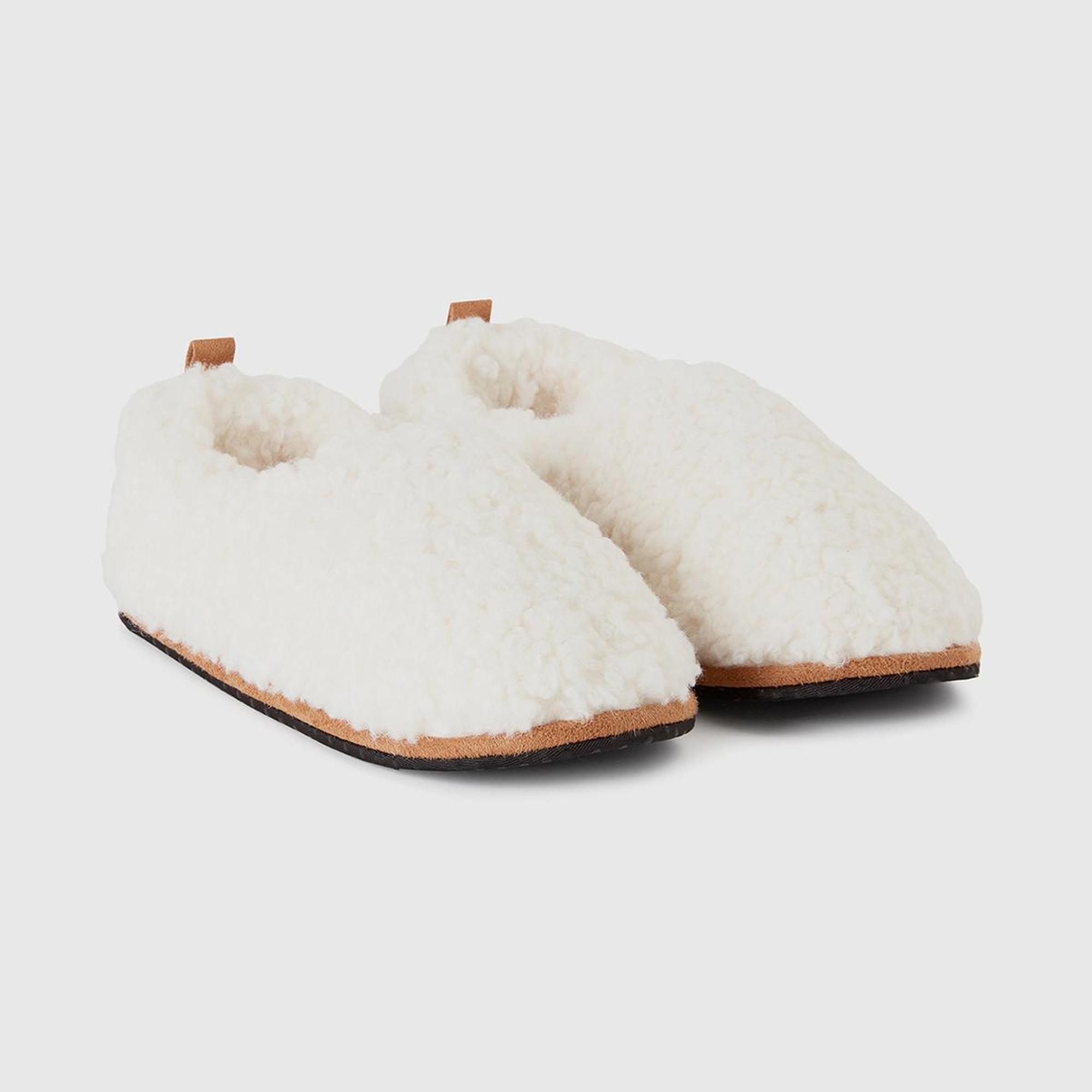 Erkek Çocuk Bej Peluş Panduf