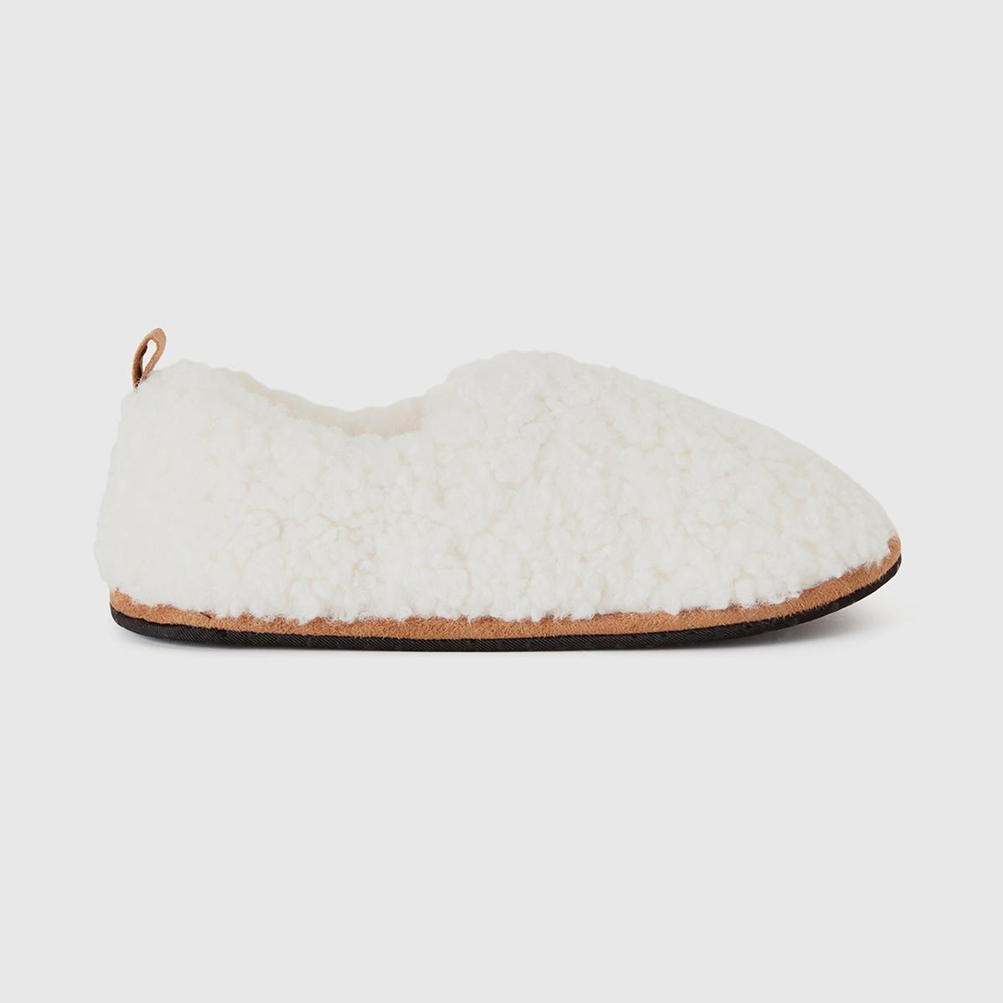 Erkek Çocuk Bej Peluş Panduf