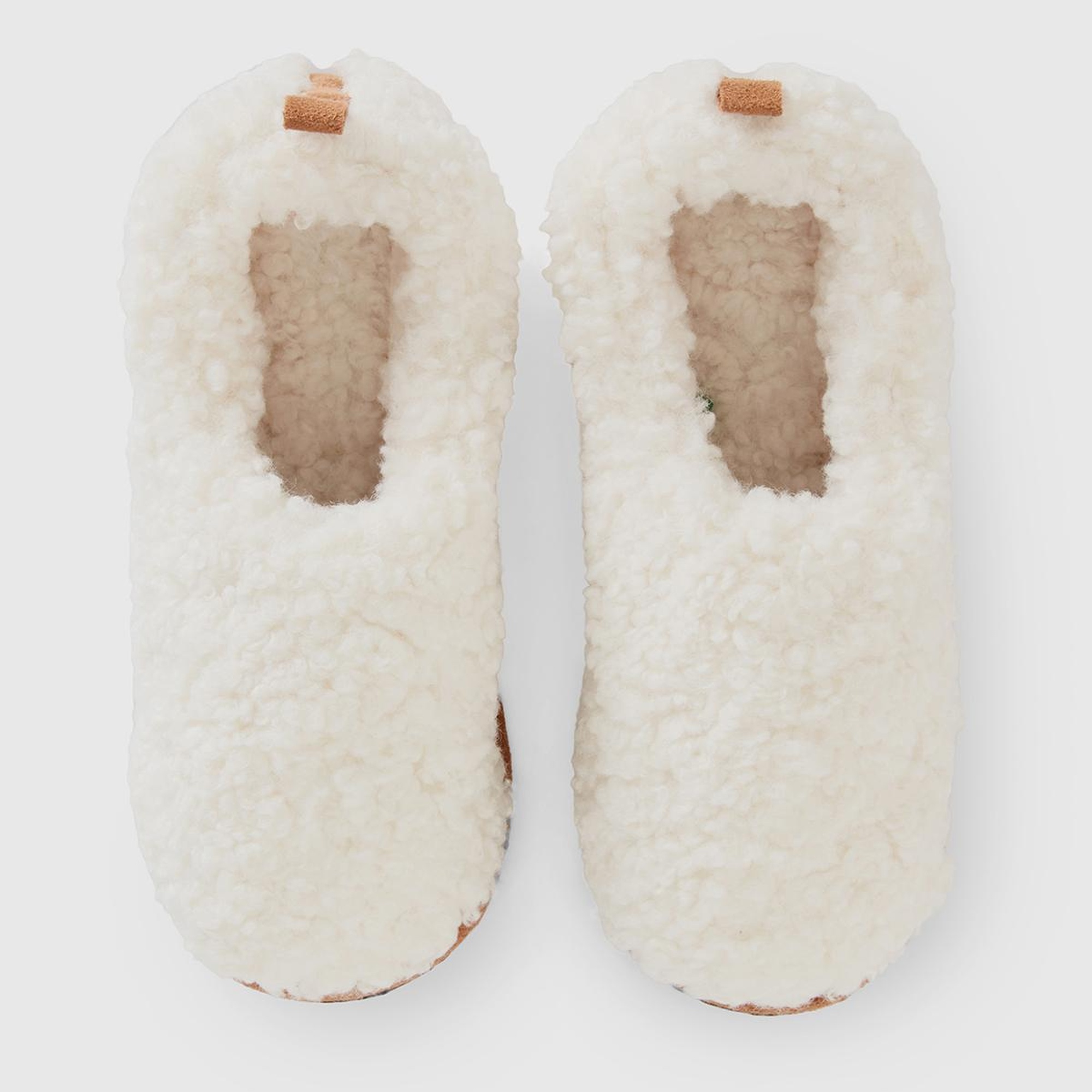 Erkek Çocuk Bej Peluş Panduf