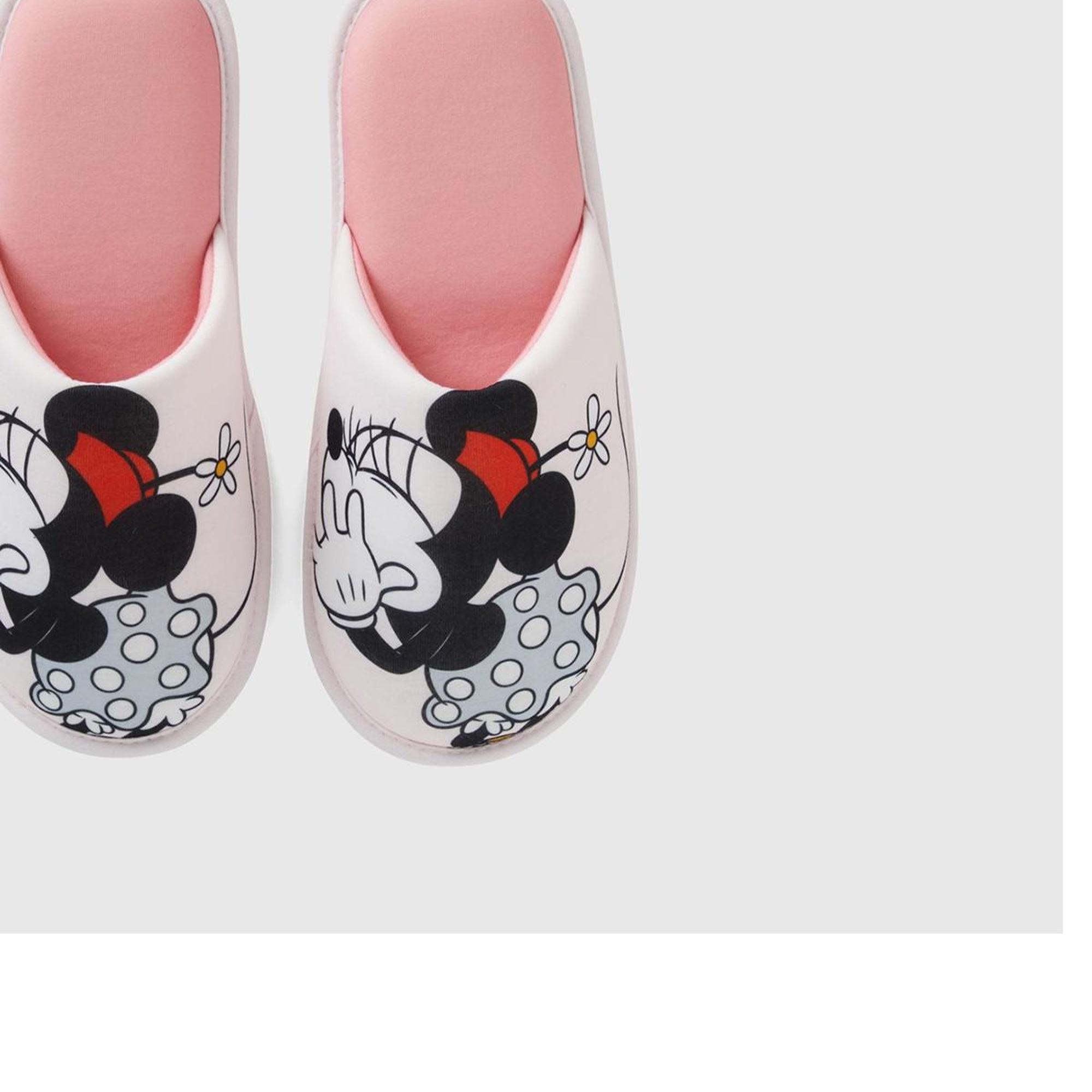 Erkek Çocuk Pembe Mickey Desenli Terlik