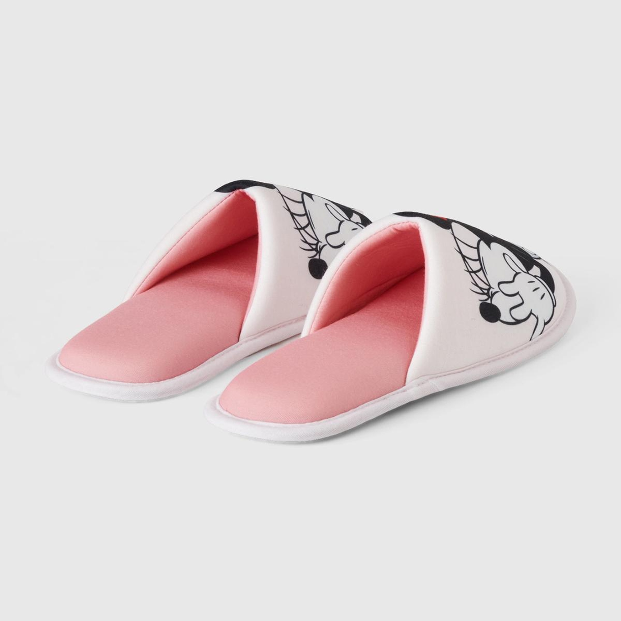 Erkek Çocuk Pembe Mickey Desenli Terlik