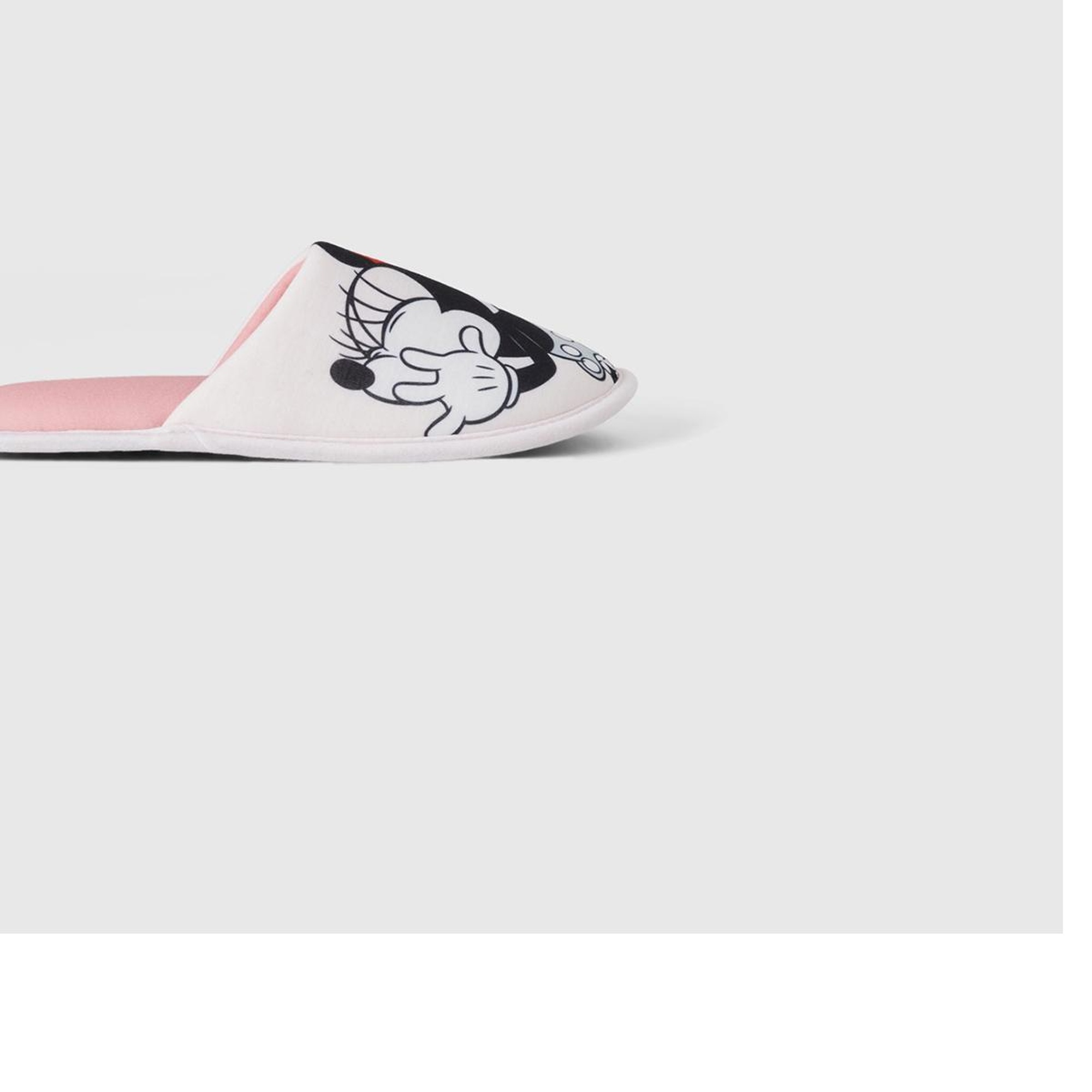 Erkek Çocuk Pembe Mickey Desenli Terlik