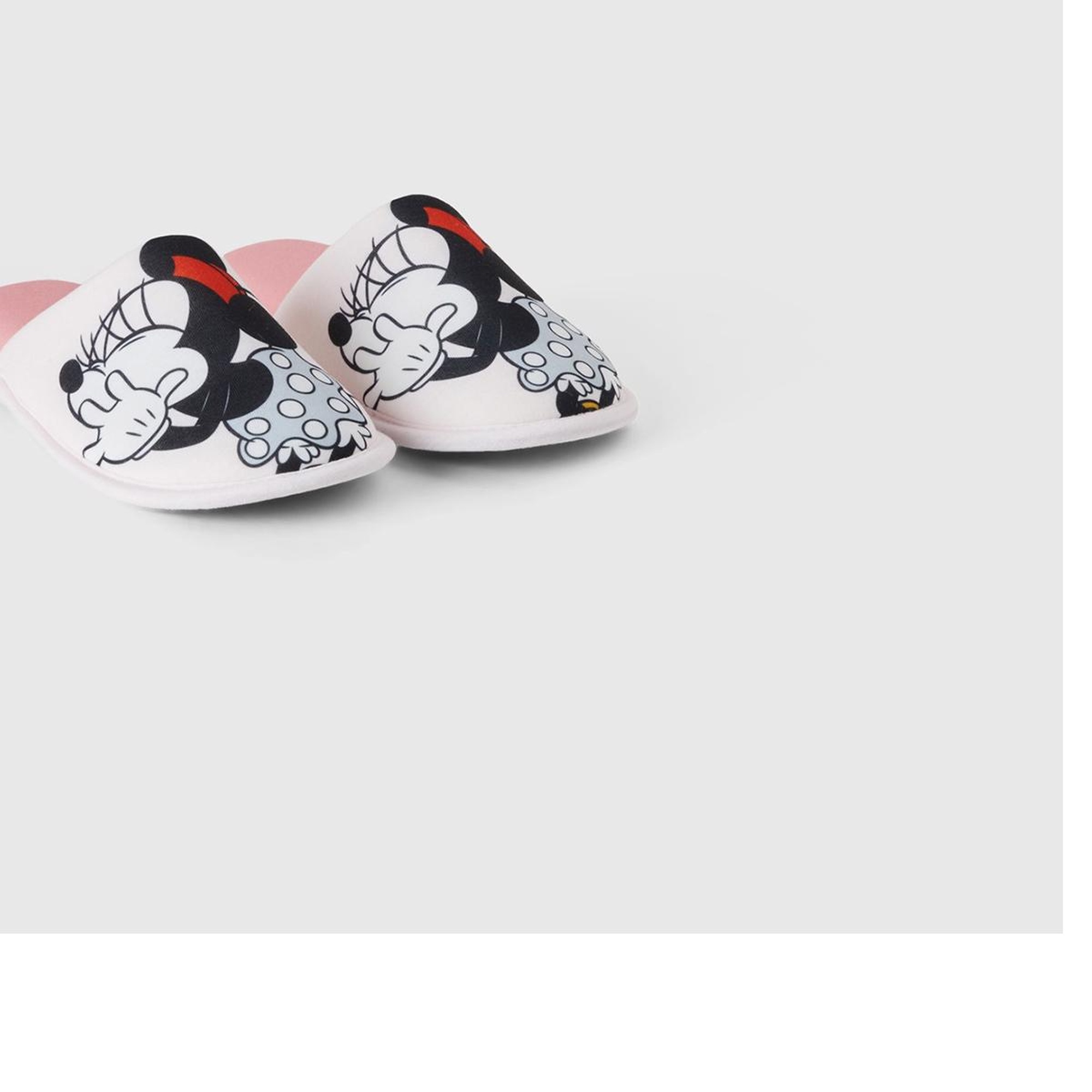 Erkek Çocuk Pembe Mickey Desenli Terlik