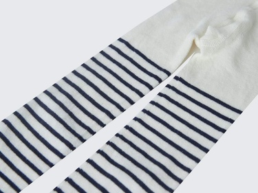  Kız Çocuk Krem Mix Desenli Külotlu Çorap