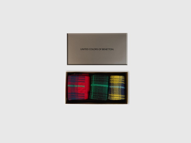  Erkek Çocuk Sarı Mix Desenli 3'lü Uzun Soket Çorap Seti