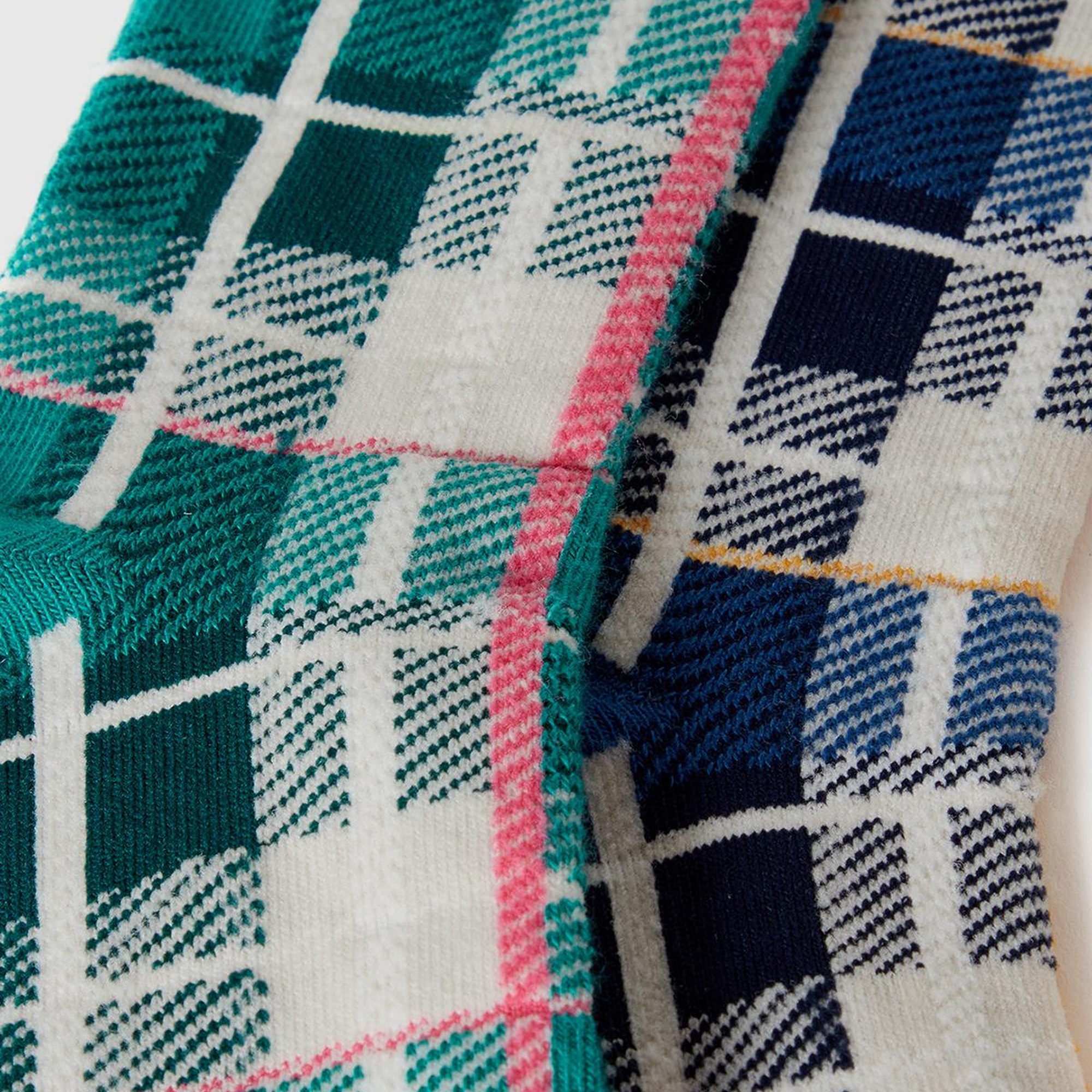 Erkek Çocuk Yeşil Mix Desenli 2'li Uzun Soket Çorap Seti