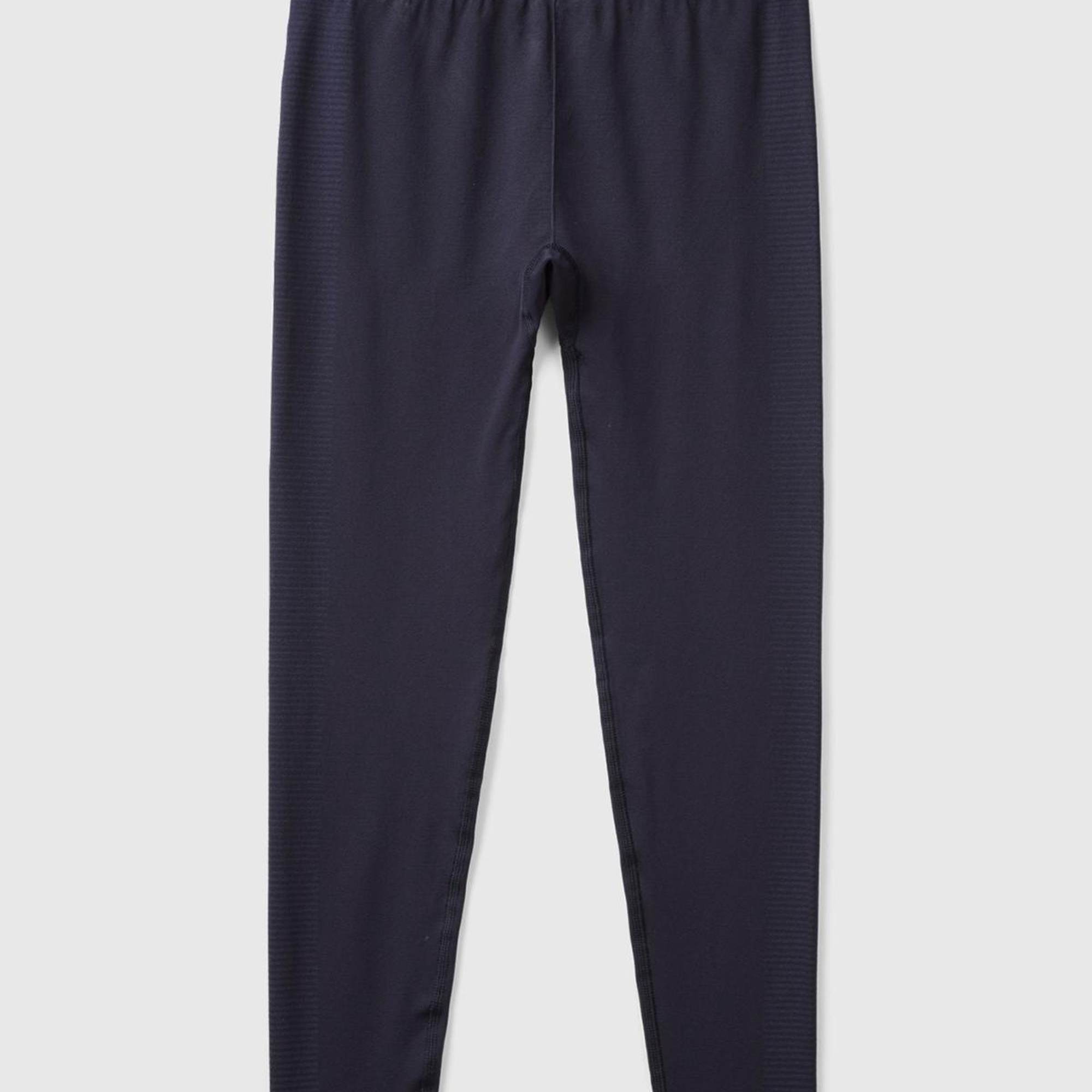 Kadın Koyu Lacivert Önü Logo İşlemeli Push-Up Sporcu Taytı