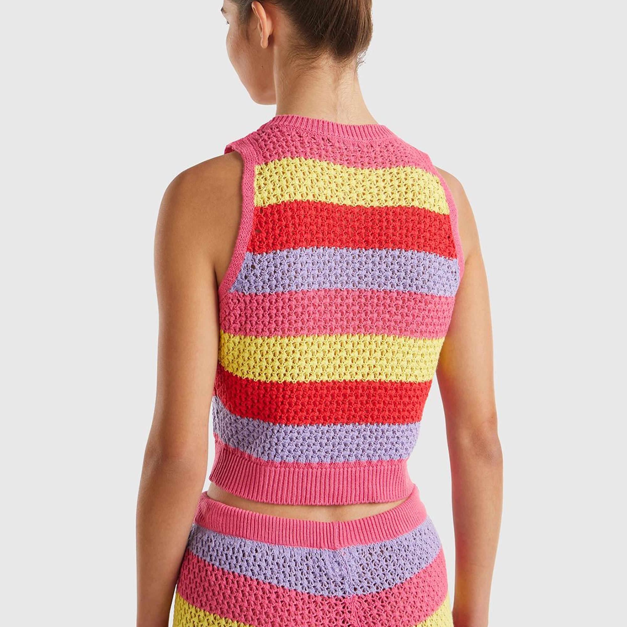 Kadın Mix Pamuk Karışımlı Altı Büzgülü Triko Bluz