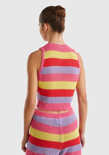  Kadın Mix Pamuk Karışımlı Altı Büzgülü Triko Bluz