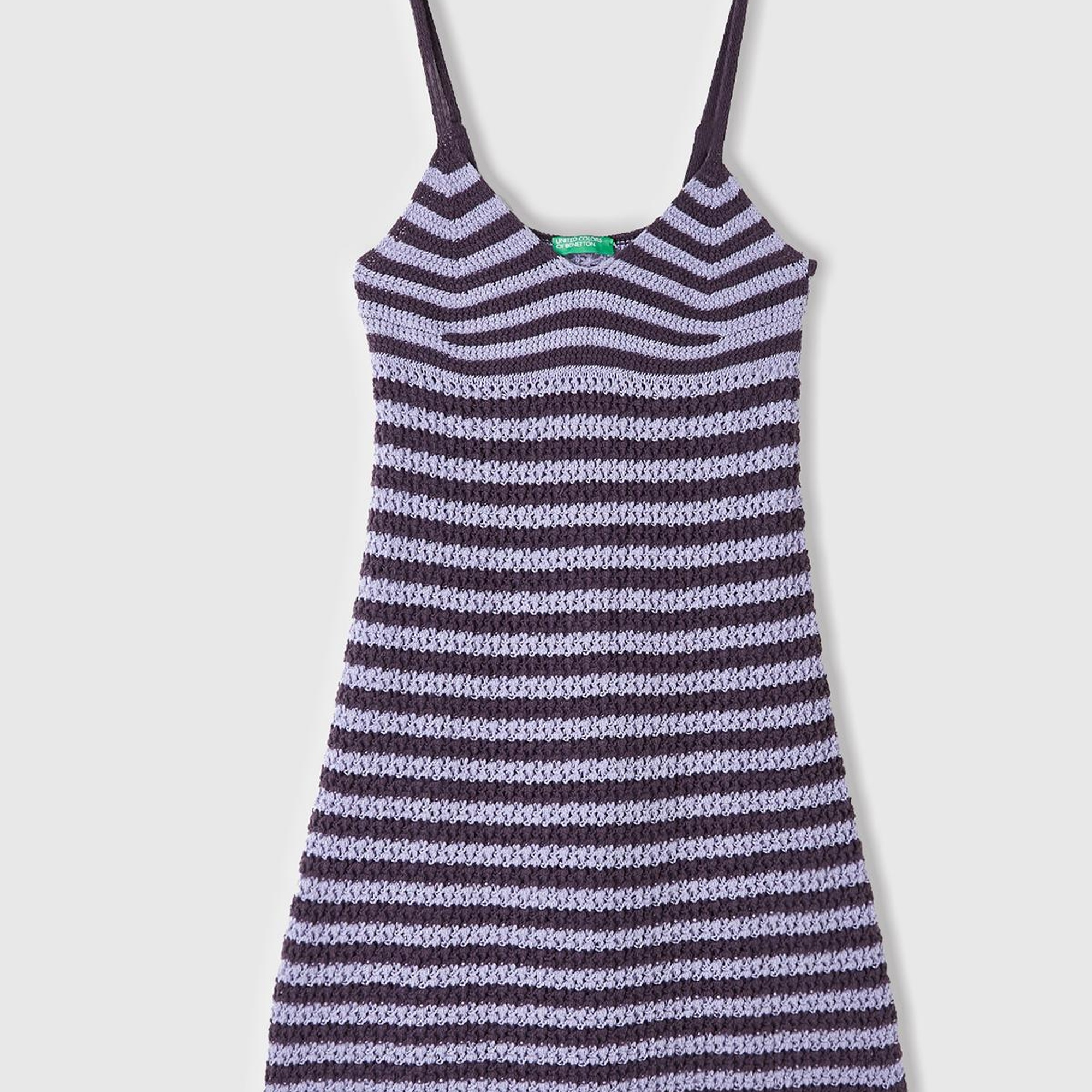 Kadın Mix Pamuk Karışımlı Tamamı Desenli V Yaka Askılı Elbise