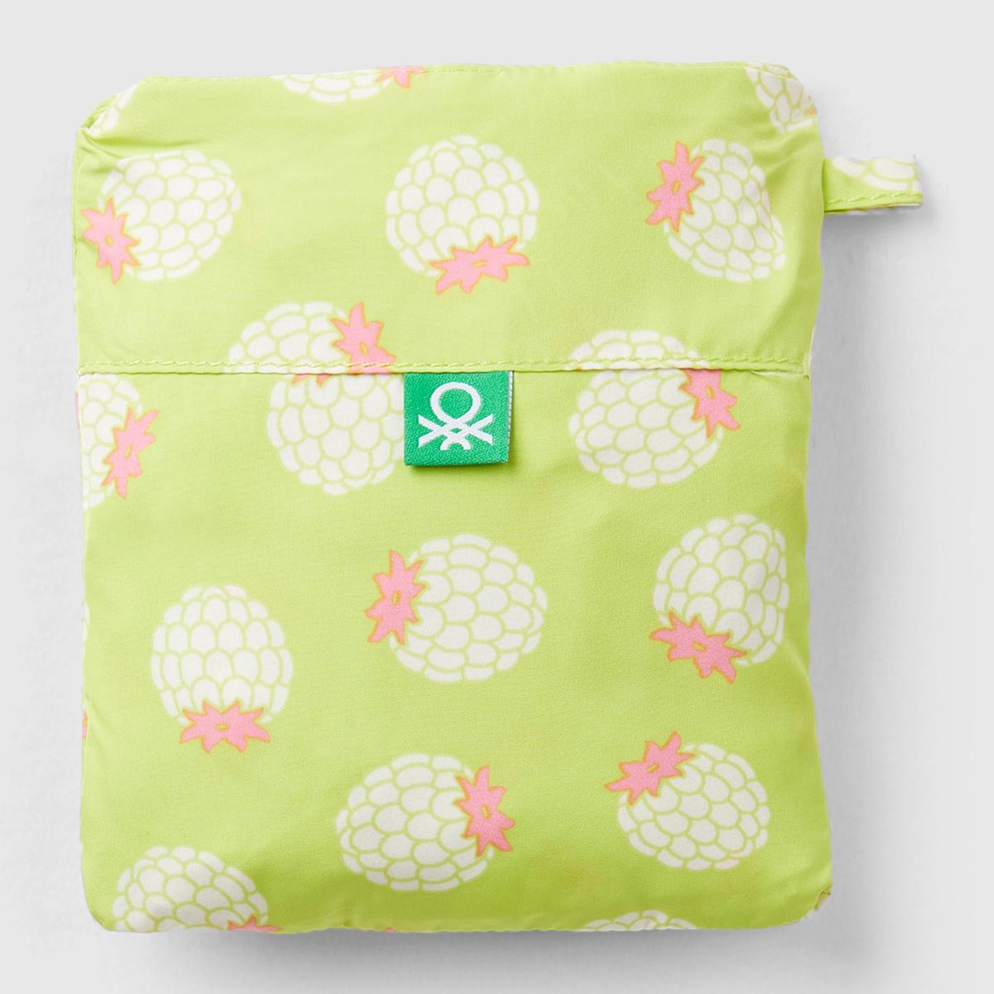 Erkek Çocuk Neon Yeşil Tamamı Desenli Cep Detaylı Beli Büzgülü Kısa Deniz Şortu