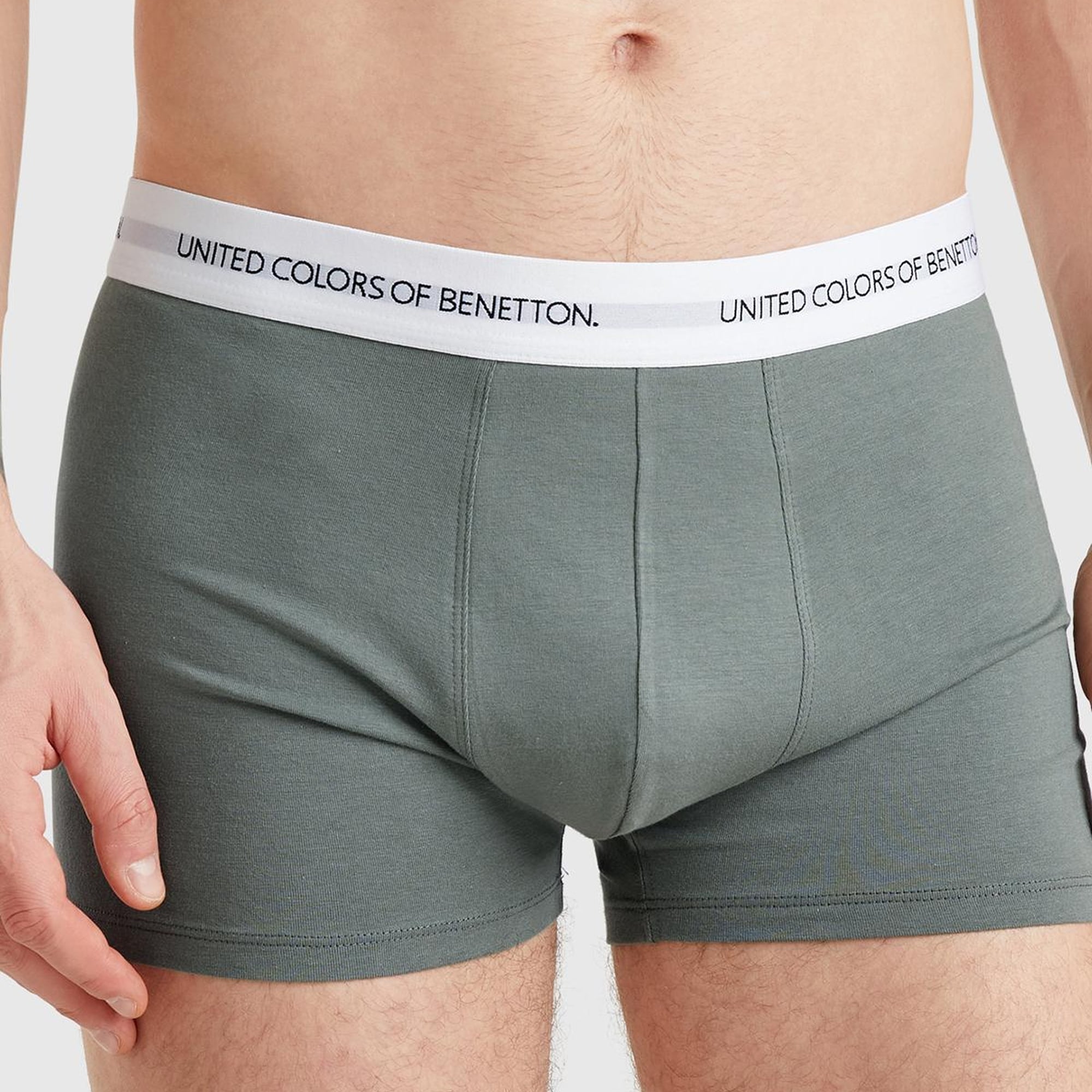 Erkek Soluk Yeşil Boxer