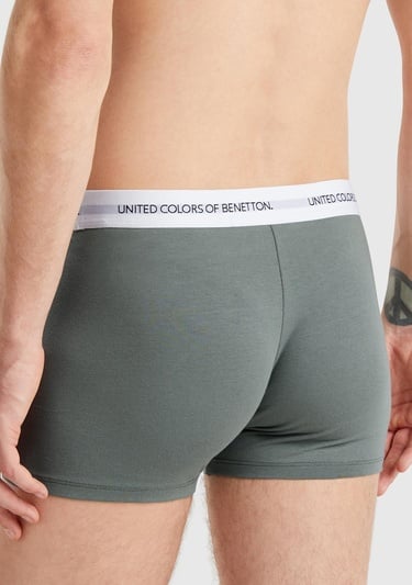  Erkek Soluk Yeşil Boxer