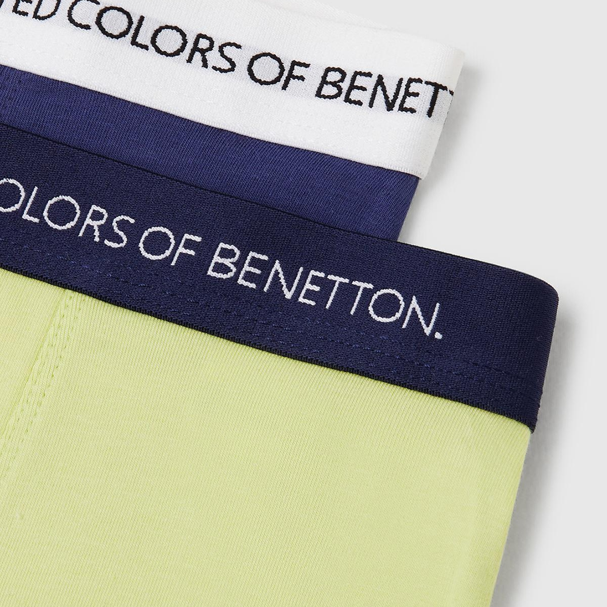 Erkek Çocuk Lacivert Mix Beli Logo Detaylı 2'li Boxer Set