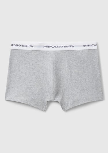  Erkek Gri Melanj Boxer