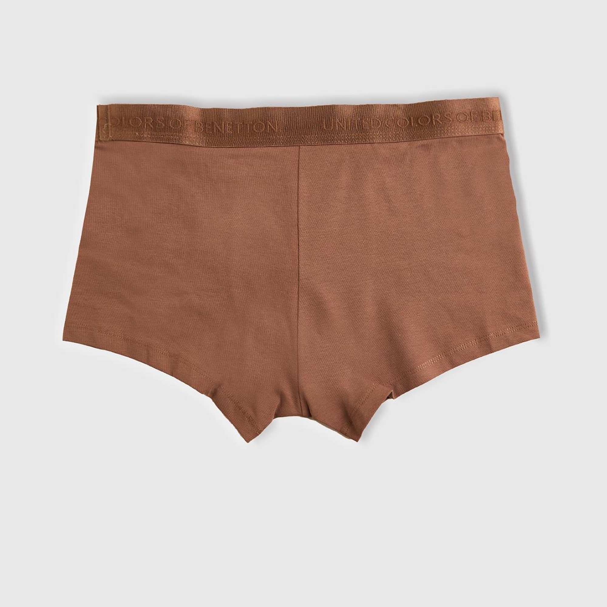 Erkek Gri Melanj Pamuk Karışımlı Logo Bantlı 3'lü Boxer Seti