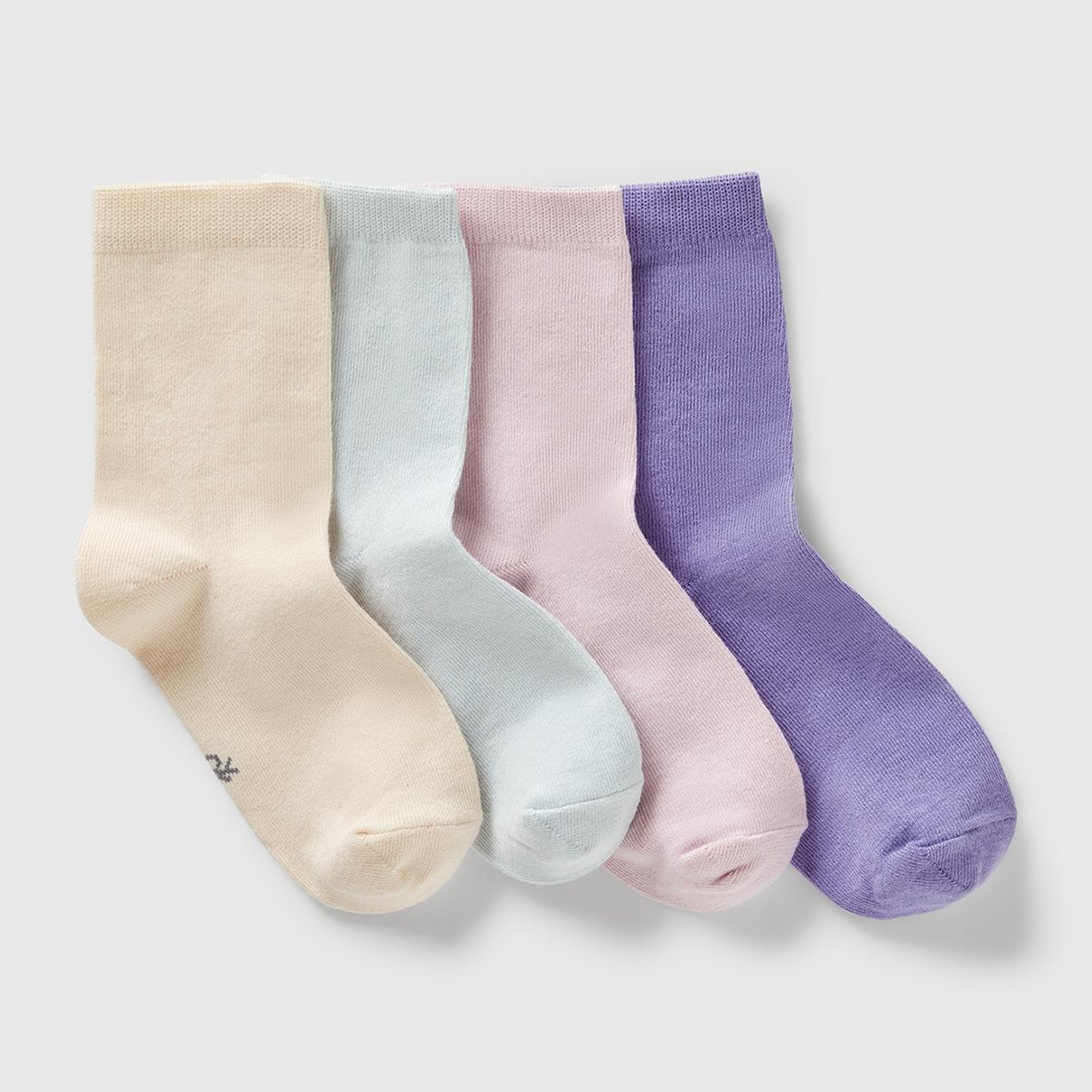 Erkek Çocuk Lila Mix Renkli 4'lü Soket Çorap