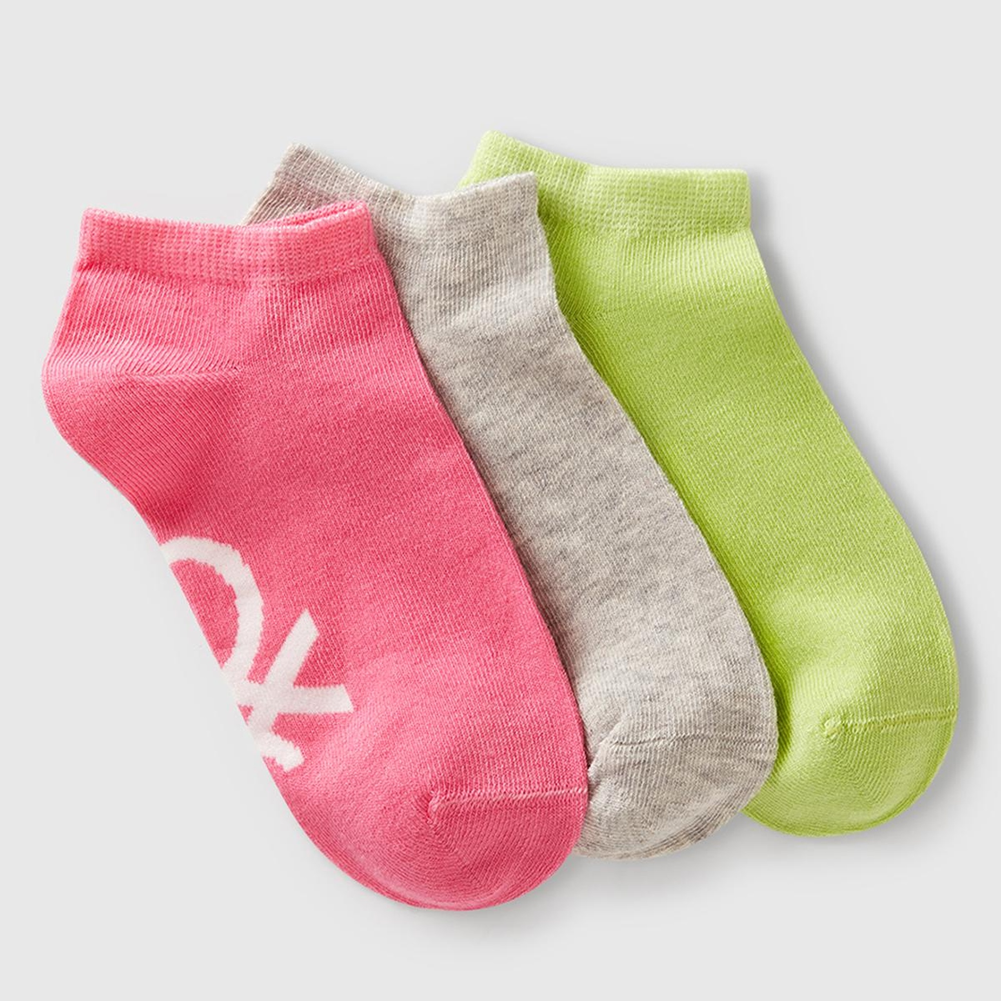 Erkek Çocuk Sarı Mix Desenli 3'lü Patik Çorap Seti