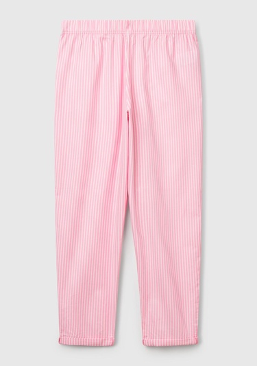  Kadın Açık Pembe %100 Koton Pijama Altı