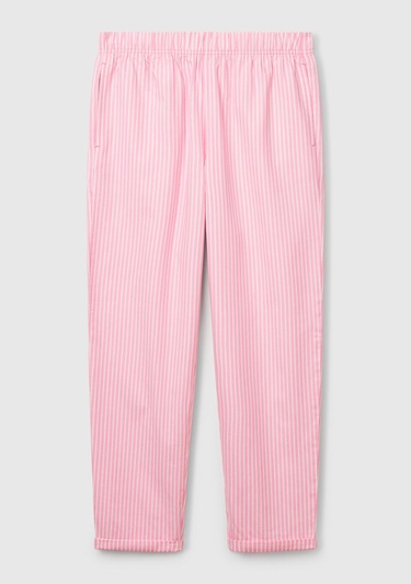  Kadın Açık Pembe %100 Koton Pijama Altı