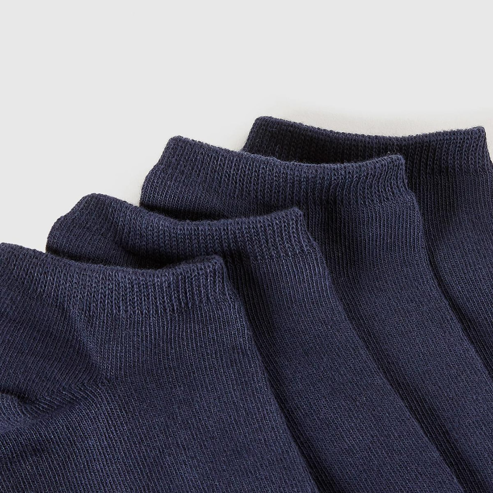 Erkek Çocuk İndigo Renkli 4'lü Patik Çorap