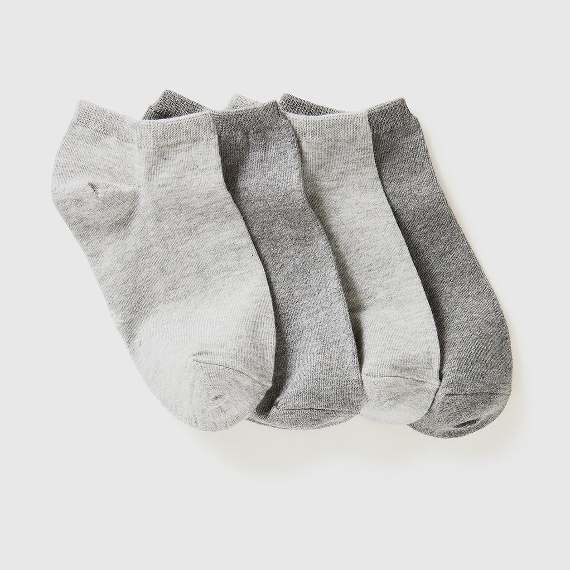 Erkek Çocuk Bej Mix Renkli 4'lü Patik Çorap