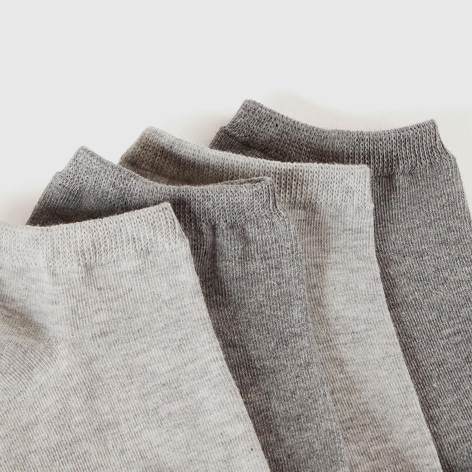 Erkek Çocuk Bej Mix Renkli 4'lü Patik Çorap