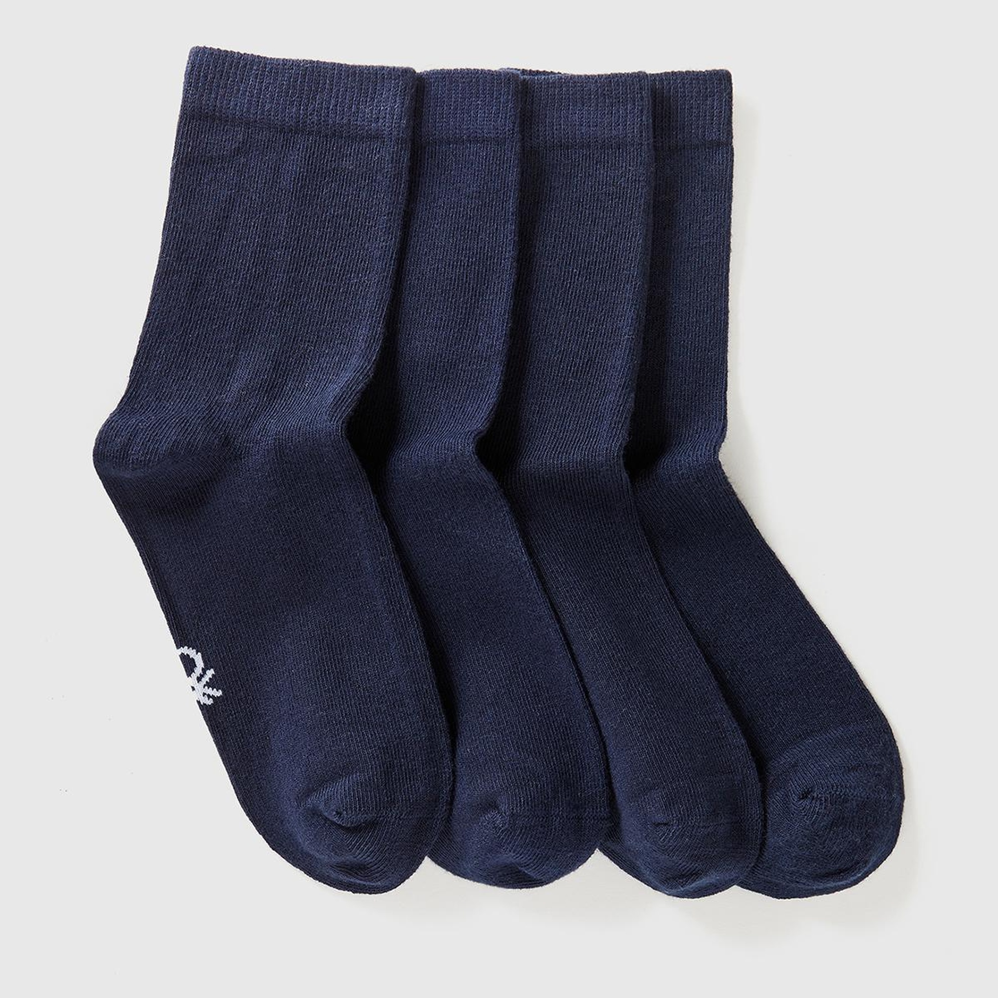 Erkek Çocuk Siyah Mix Renkli 4'lü Soket Çorap