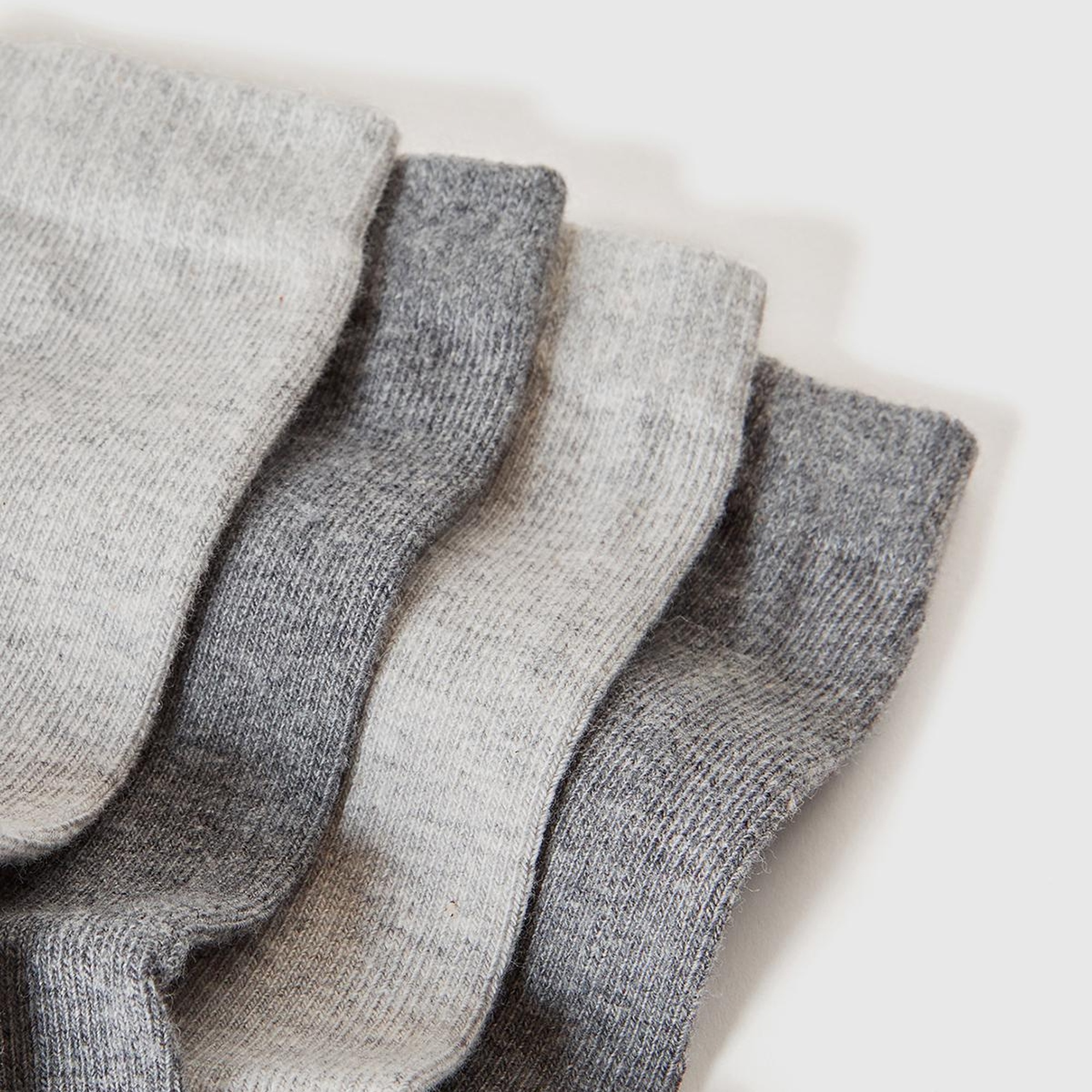 Erkek Çocuk Gri Mix Renkli 4'lü Soket Çorap