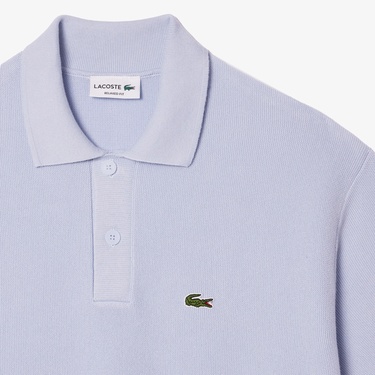  Lacoste Erkek Mavi Triko