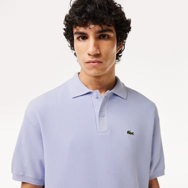  Lacoste Erkek Mavi Triko