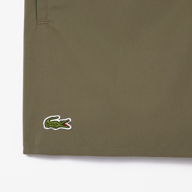  Lacoste Erkek Yeşil Mayo Şort