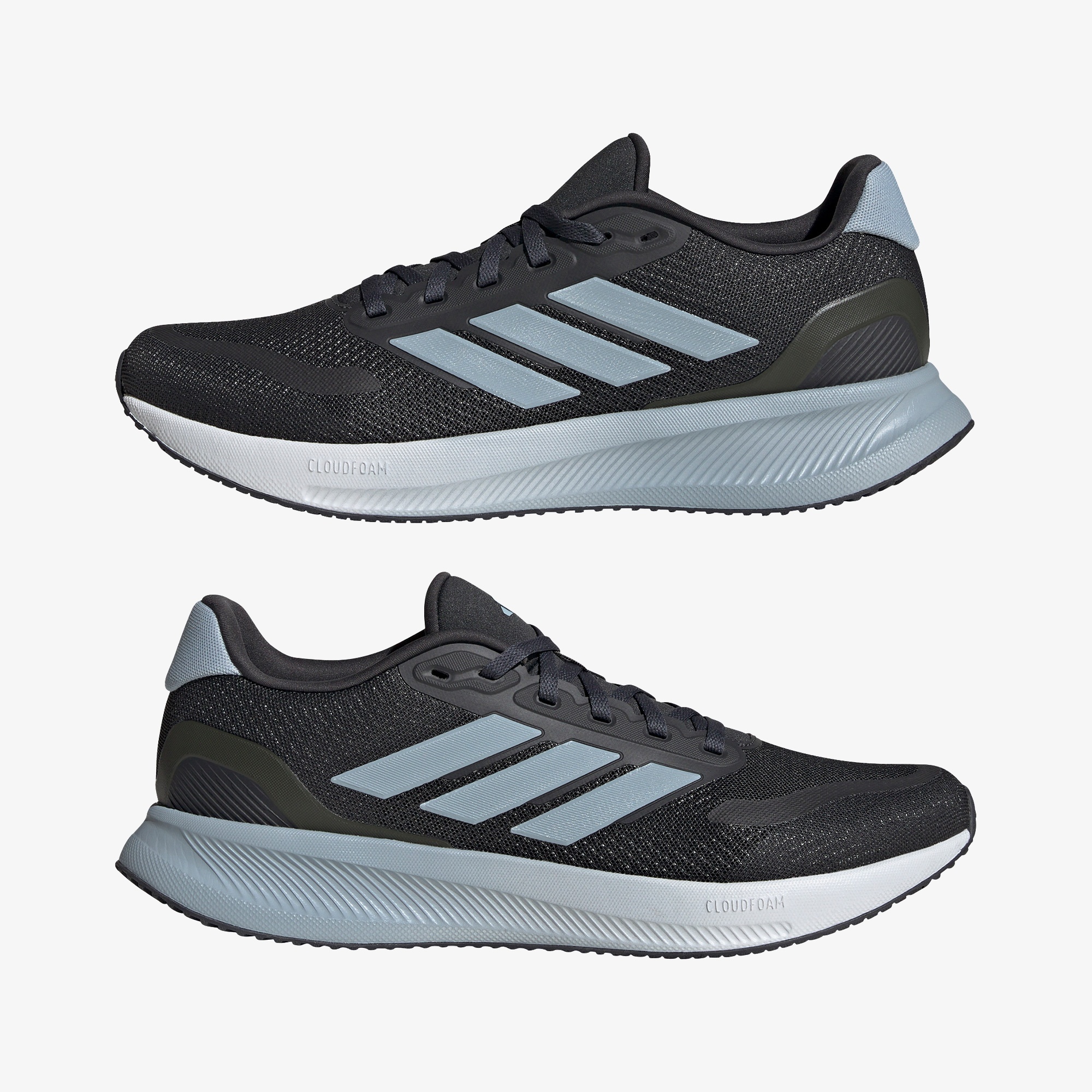 adidas Runfalcon 5 Erkek Gri Koşu Ayakkabısı