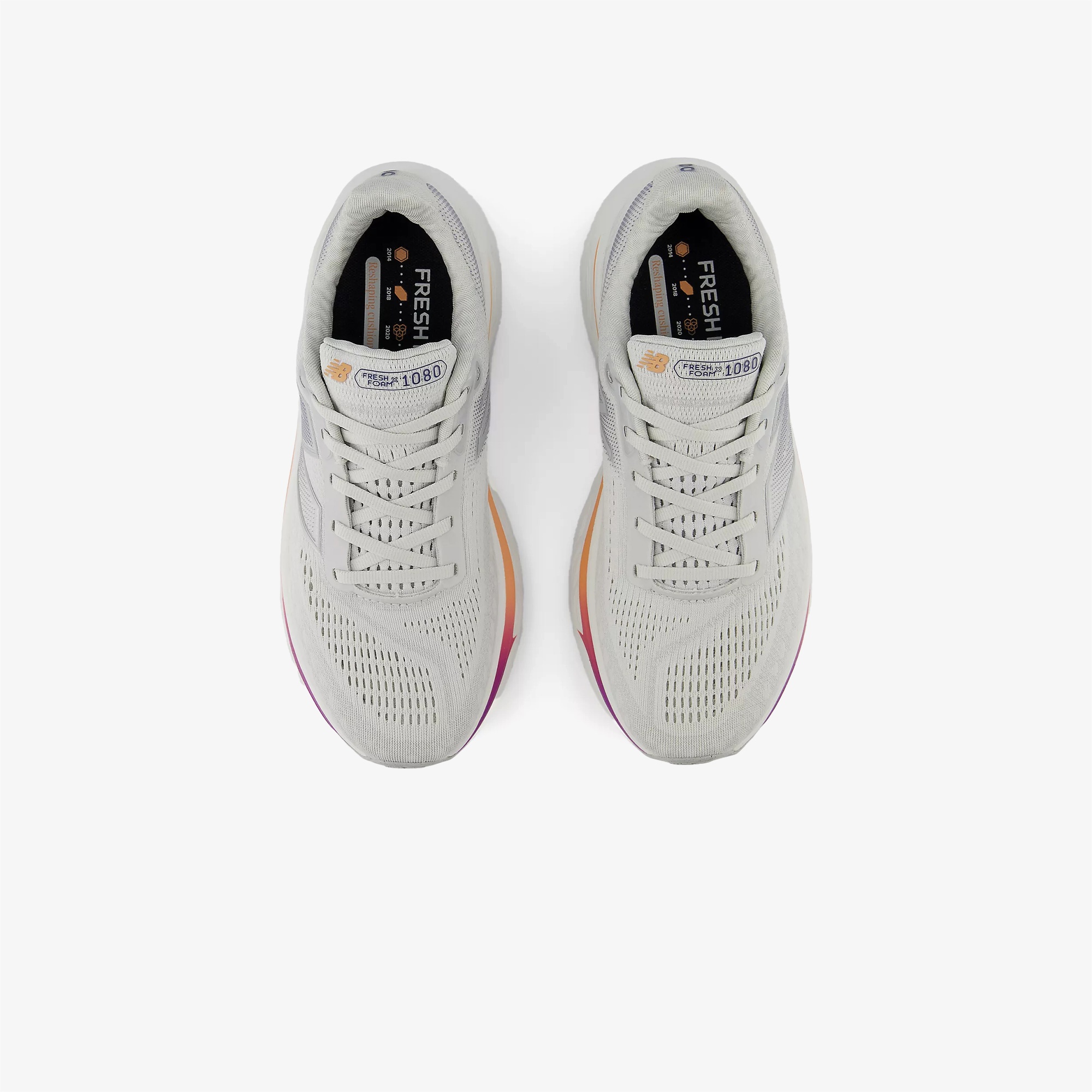 New Balance Fresh Foam X 1080 v14 Kadın Gri Koşu Ayakkabısı