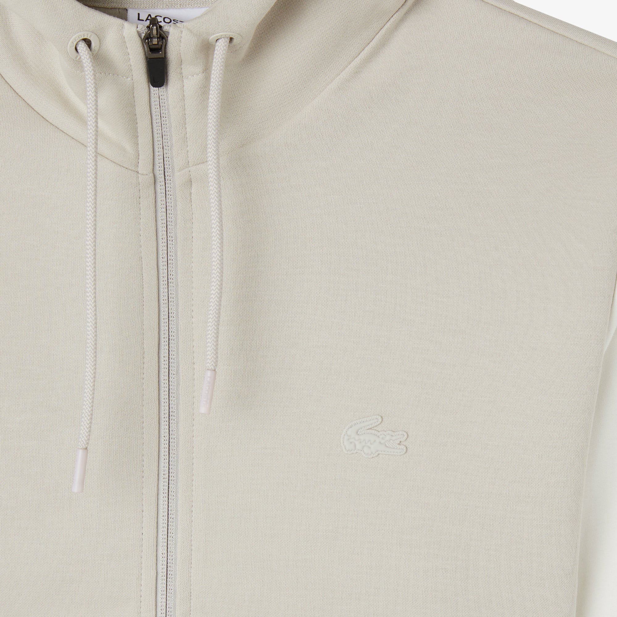 Erkek Slim Fit Kapüşonlu Gri Sweatshirt