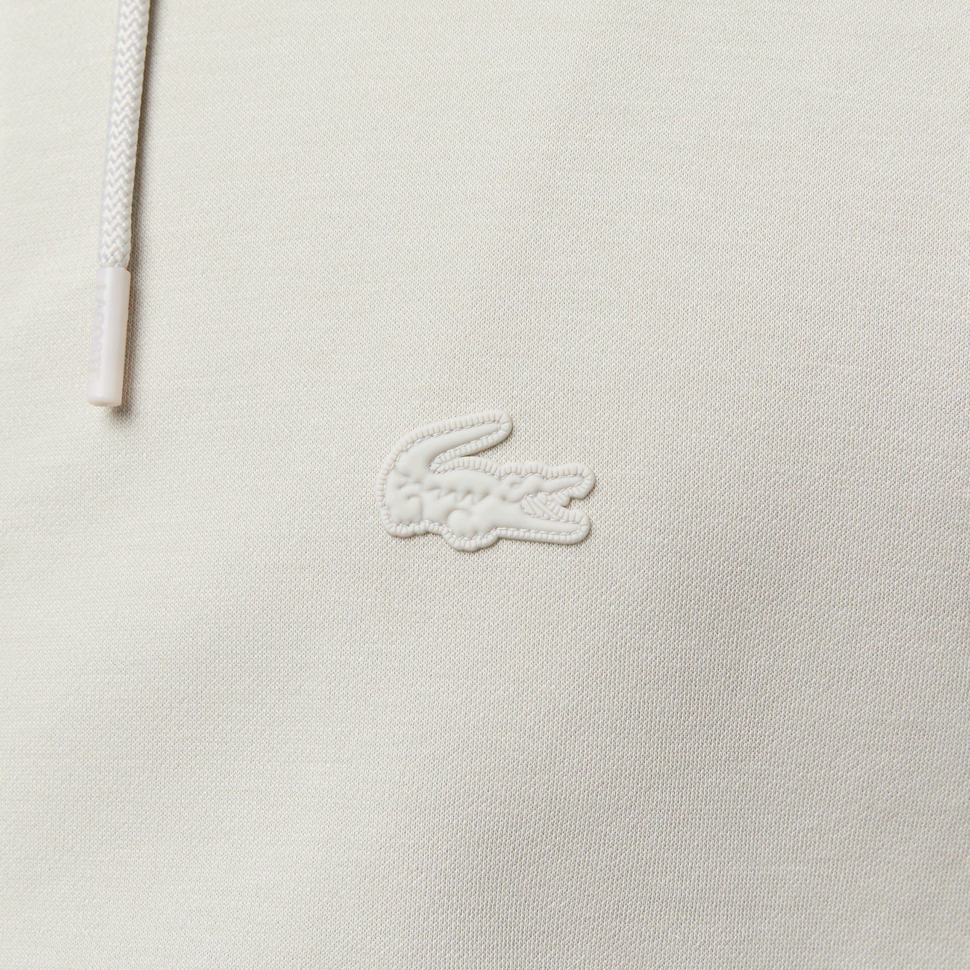 Erkek Slim Fit Kapüşonlu Gri Sweatshirt