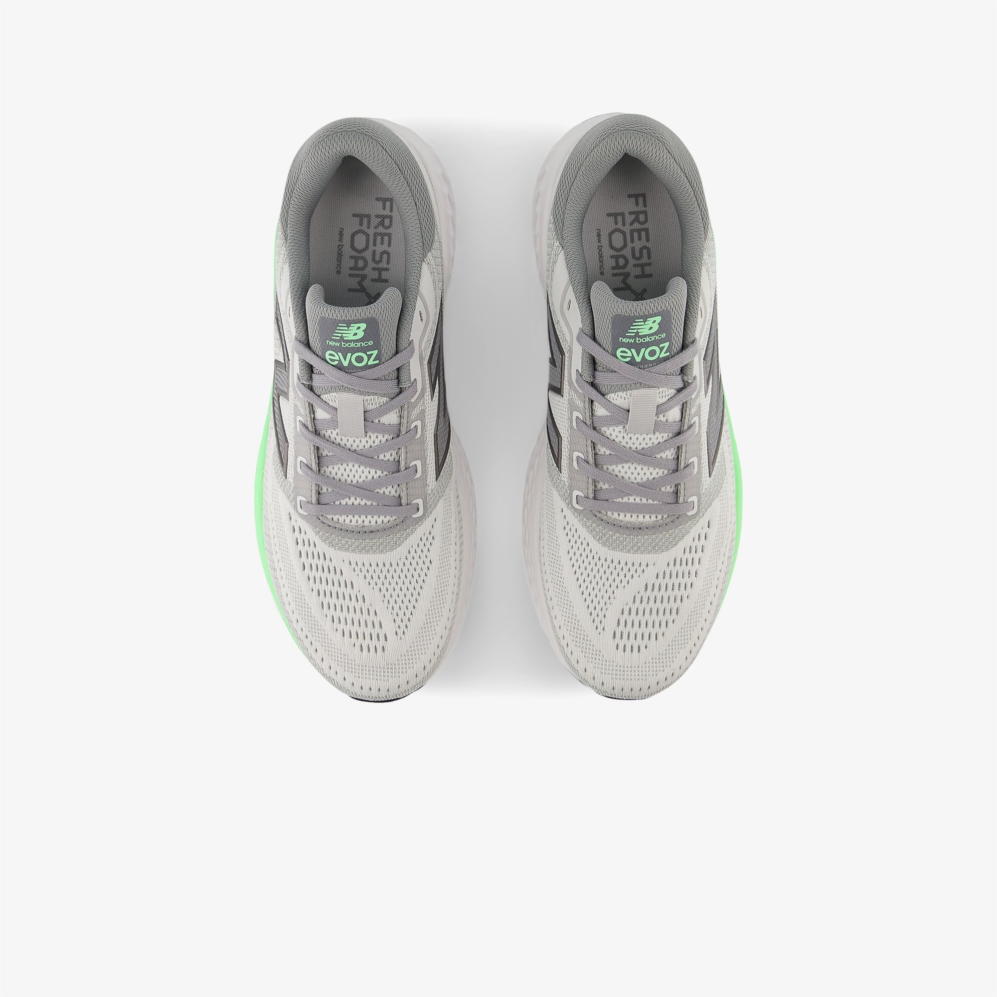 New Balance Fresh Foam EVOZ v4 Erkek Gri Koşu Ayakkabısı