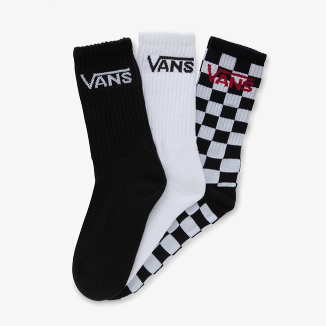  Vans Classic Vans Crew Çocuk Siyah Çorap