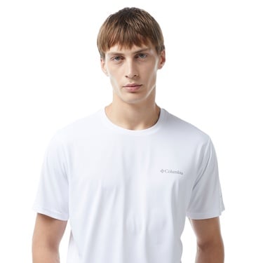  Columbia Hike Erkek Beyaz Günlük T-Shirt