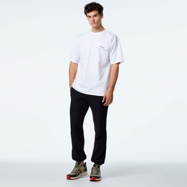  Columbia Heritage Erkek Beyaz Günlük T-Shirt