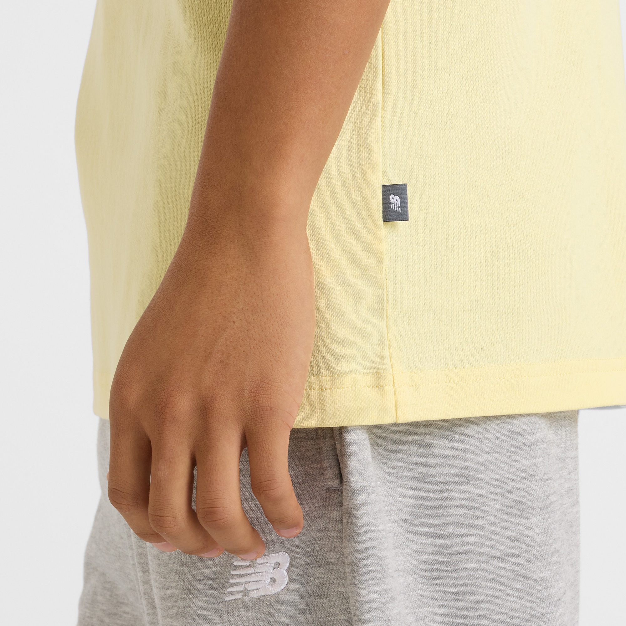 New Balance Athletics Tennis Cartoon Erkek Sarı T-Shirt