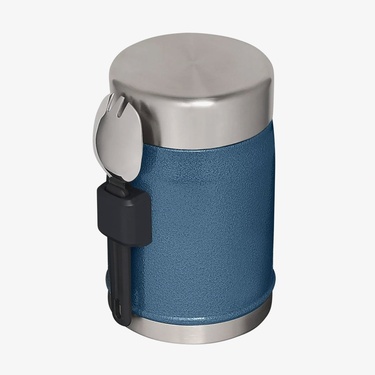  Stanley Kaşıklı 400 ml Unisex Mavi Yemek Termosu