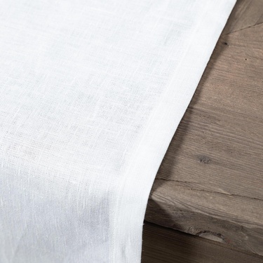  WHITNEY KETEN RUNNER BEYAZ 40x130